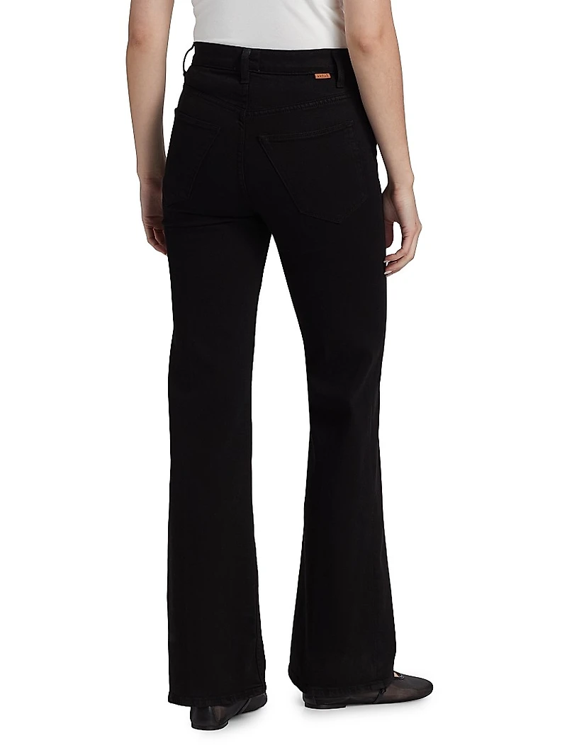 The Crease Relaxed-Flare Jeans