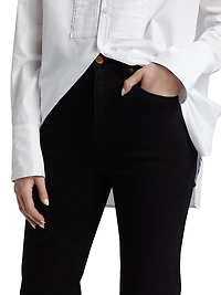 The Crease Relaxed-Flare Jeans