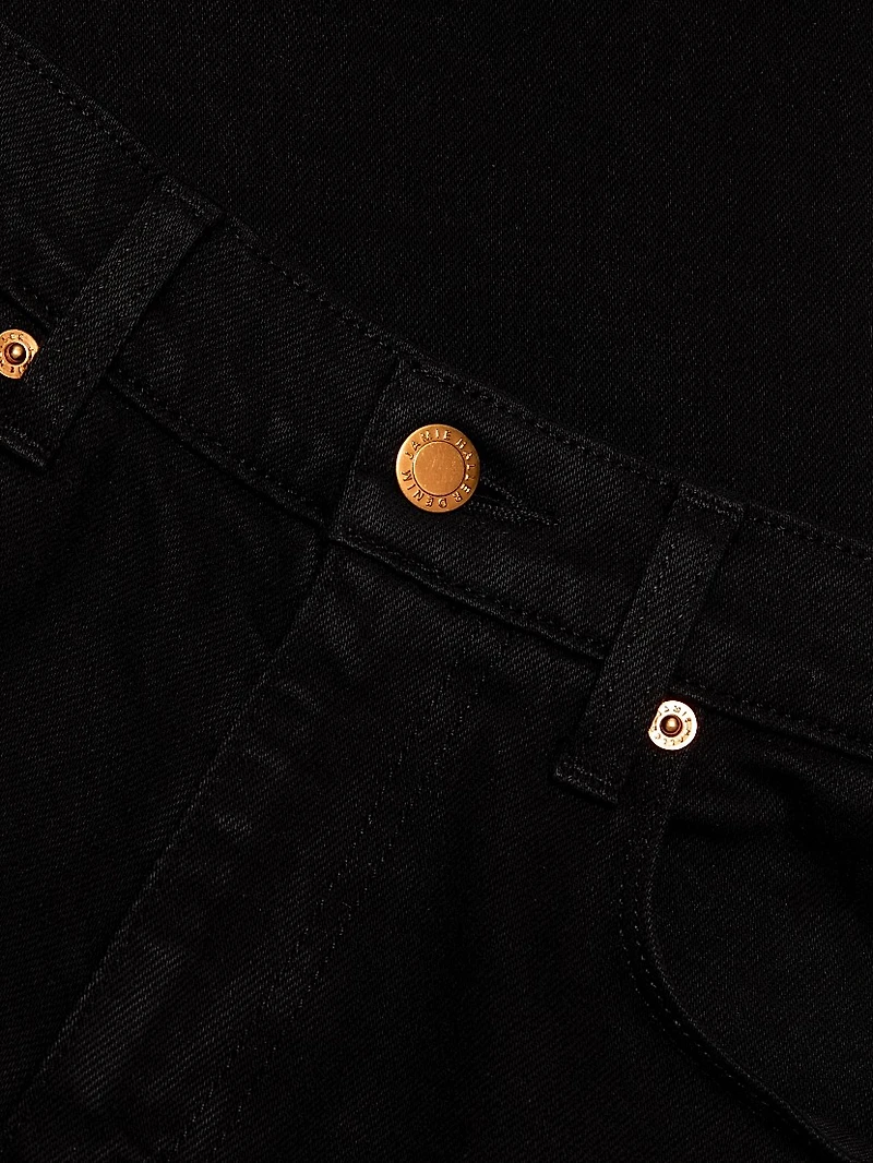 The Crease Relaxed-Flare Jeans