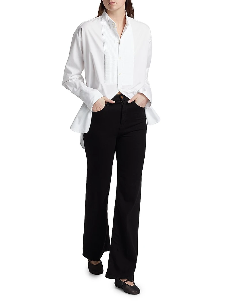 The Crease Relaxed-Flare Jeans