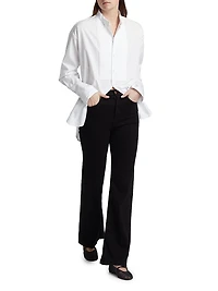 The Crease Relaxed-Flare Jeans