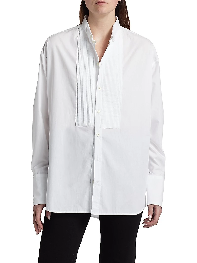 The Tuck Cotton Shirt