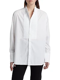 The Tuck Cotton Shirt