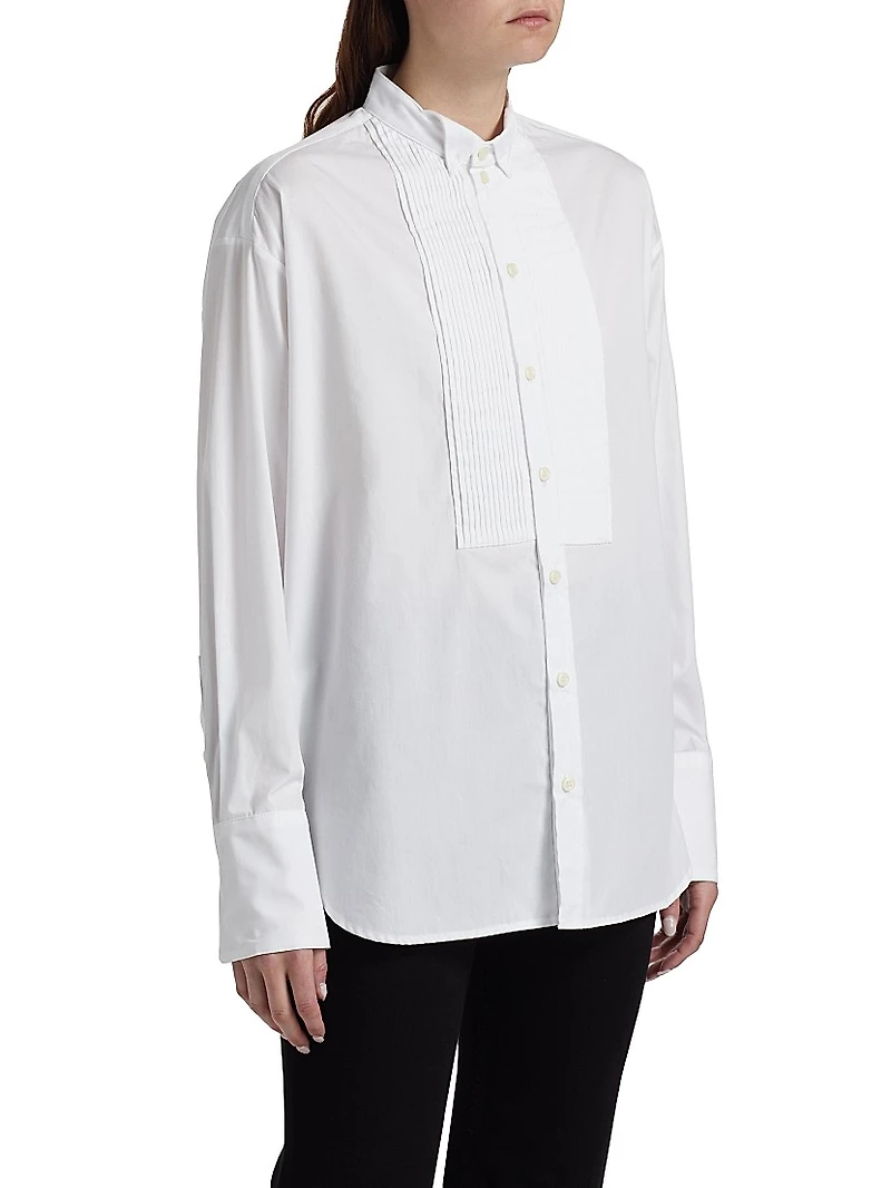 The Tuck Cotton Shirt