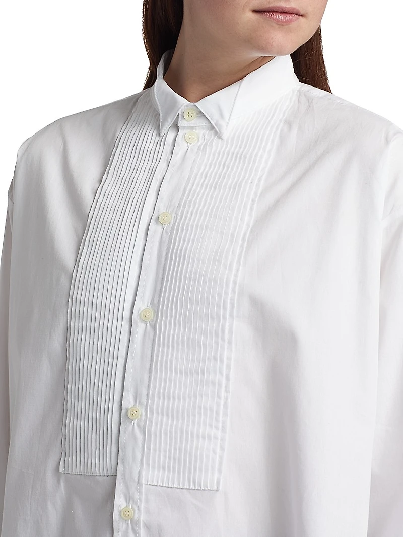 The Tuck Cotton Shirt