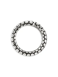 Dot Sterling Silver Coil Ring