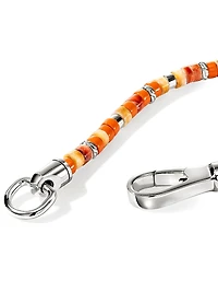 Heishi Sterling Silver & Shell Beaded Bracelet