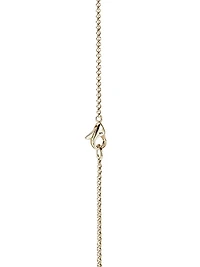 JH Essentials 14K Yellow Gold Cross Charm Bracelet