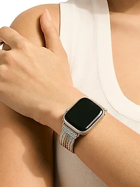 Icon Sterling Silver & 14K Yellow Gold Smartwatch Bracelet/0.71"