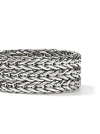 Icon Sterling Silver Chain Ring