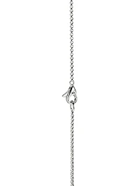 JH Essentials Sterling Silver Cross Charm Bracelet