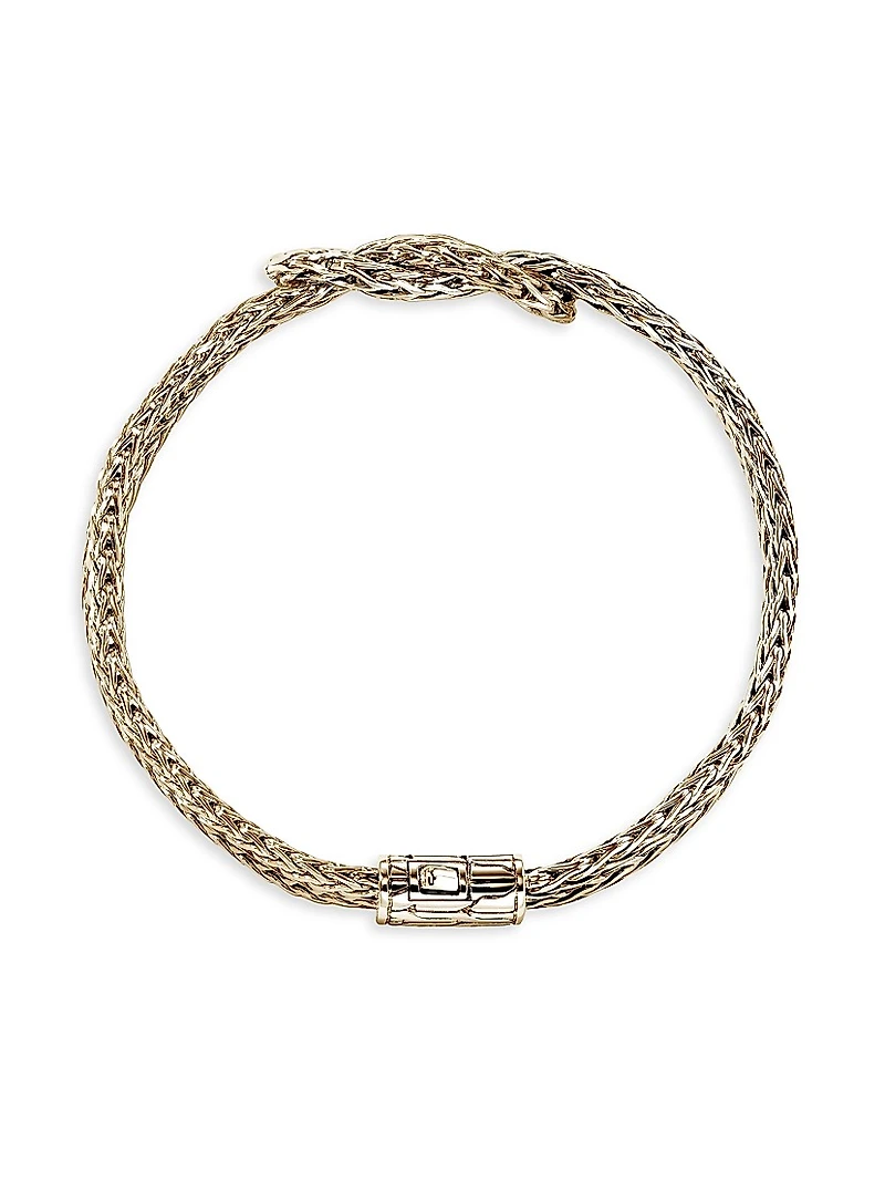 Love Knot 14K Yellow Gold Bracelet