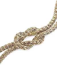 Love Knot 14K Yellow Gold Bracelet
