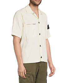 Stretch-Cotton Pocket Shirt