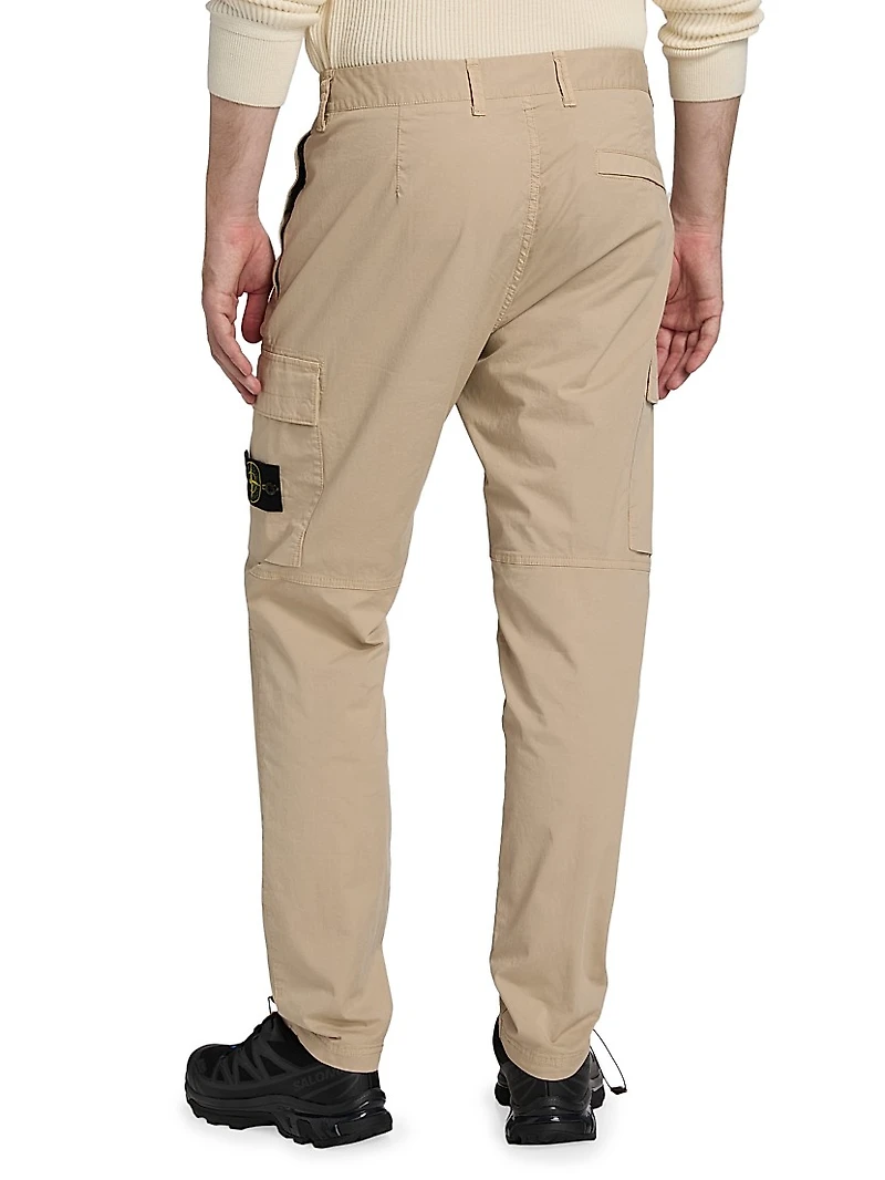 Stretch-Cotton Pants