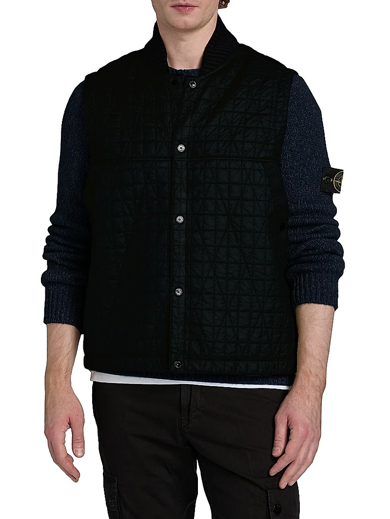 Quilted Nylon Vest