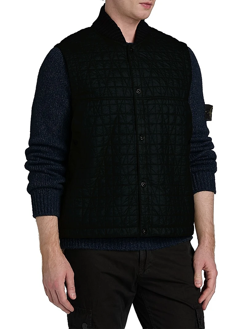 Quilted Nylon Vest