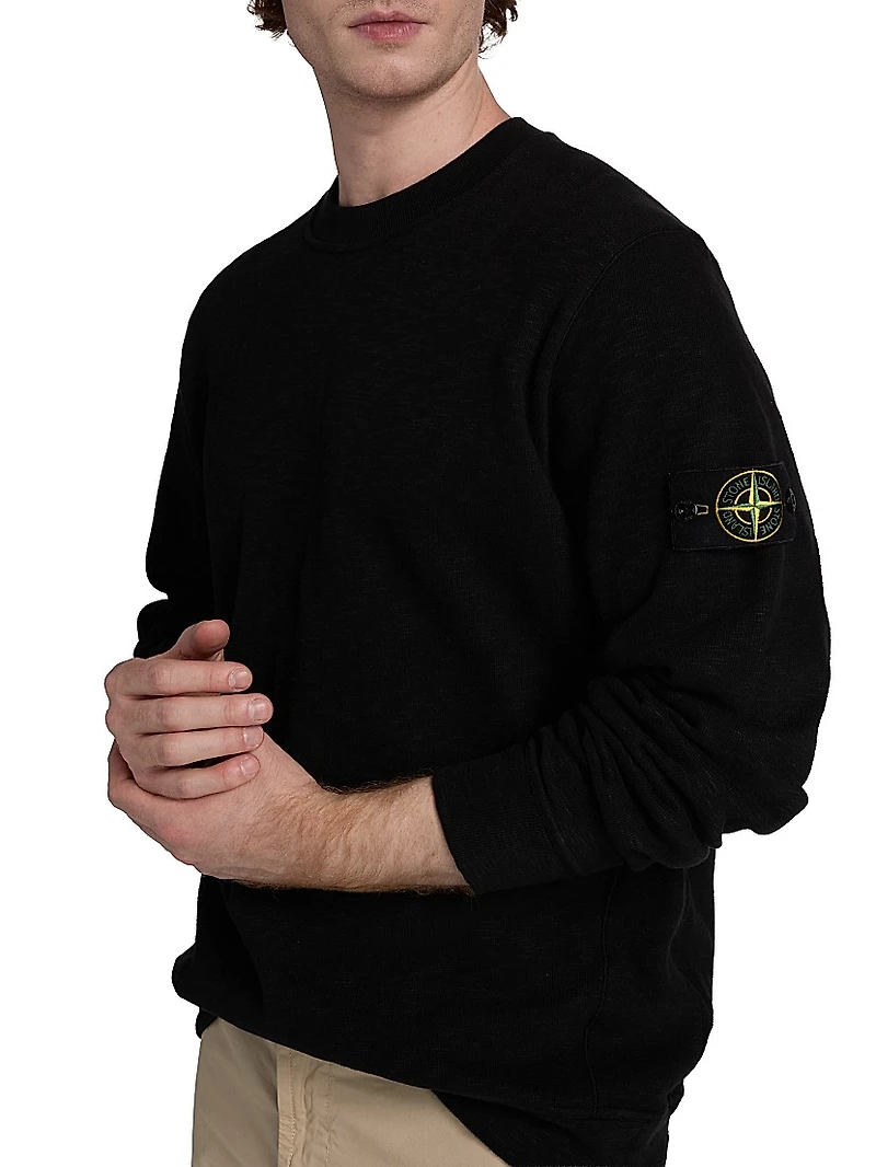 Cotton Crewneck Sweatshirt