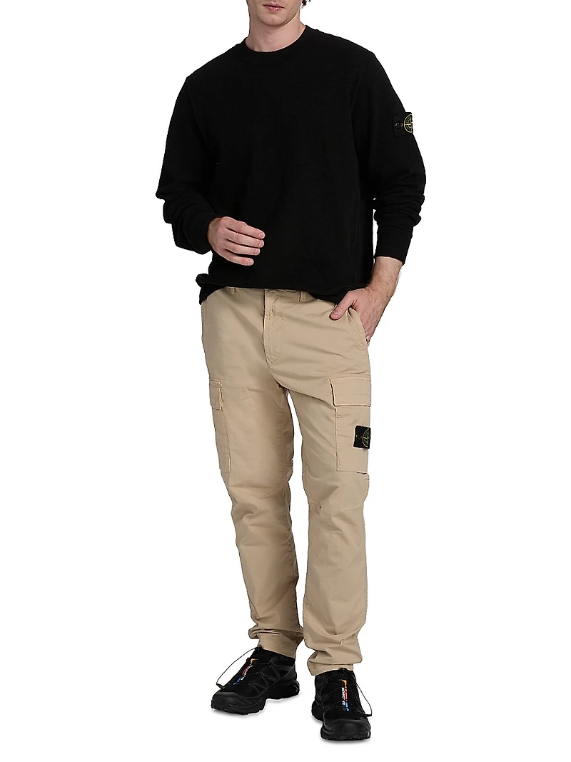 Cotton Crewneck Sweatshirt