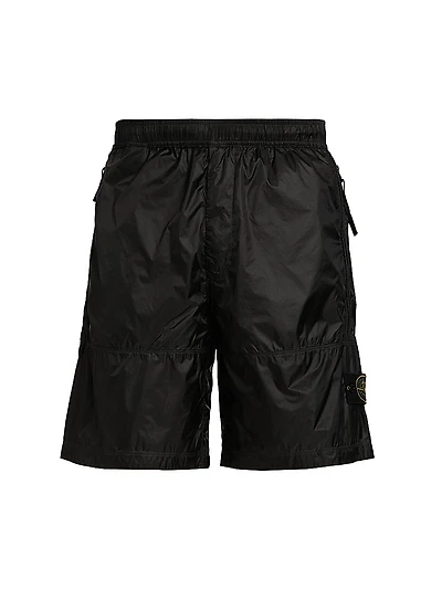 Nylon Drawstring Shorts