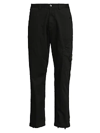 Stretch-Cotton Cargo Pants