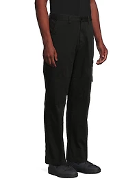 Stretch-Cotton Cargo Pants