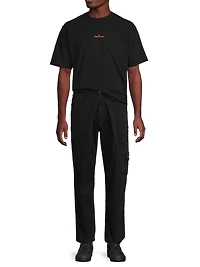Stretch-Cotton Cargo Pants