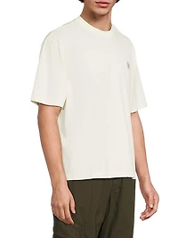 Logo Cotton Crewneck T-Shirt