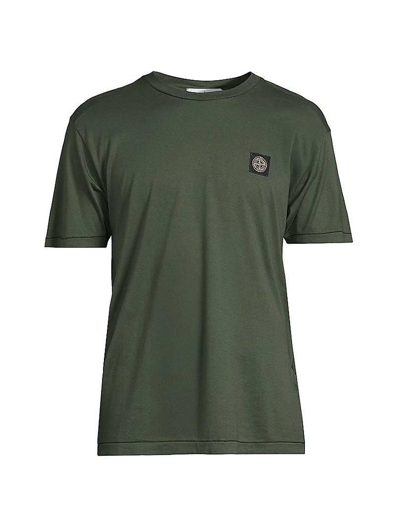 Cotton Crewneck T-Shirt
