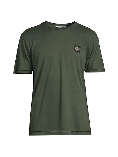 Cotton Crewneck T-Shirt