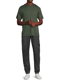 Cotton Crewneck T-Shirt