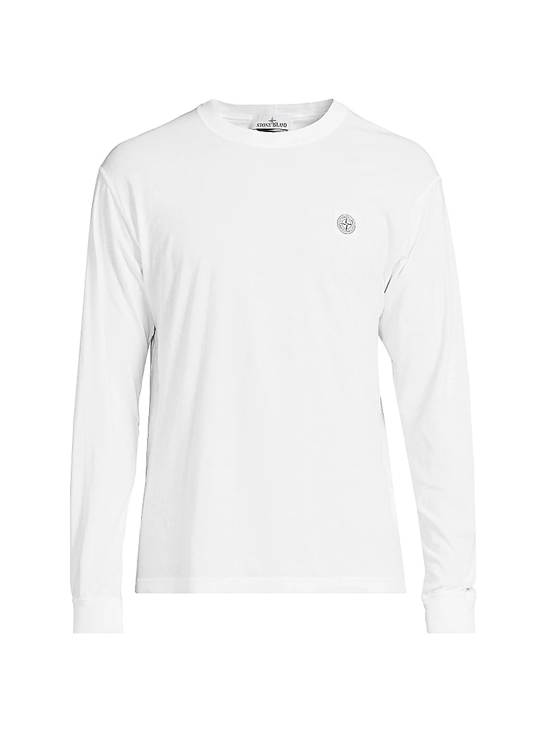 Long-Sleeve Cotton T-Shirt