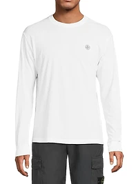 Long-Sleeve Cotton T-Shirt