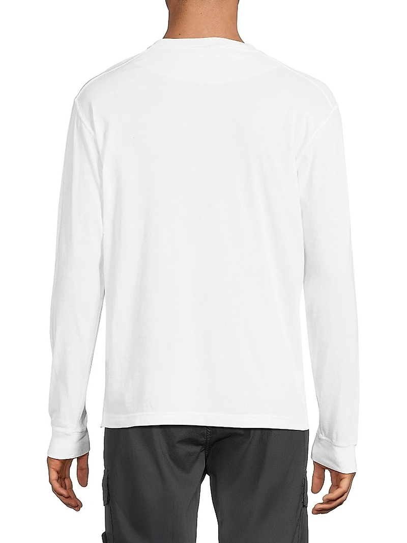 Long-Sleeve Cotton T-Shirt