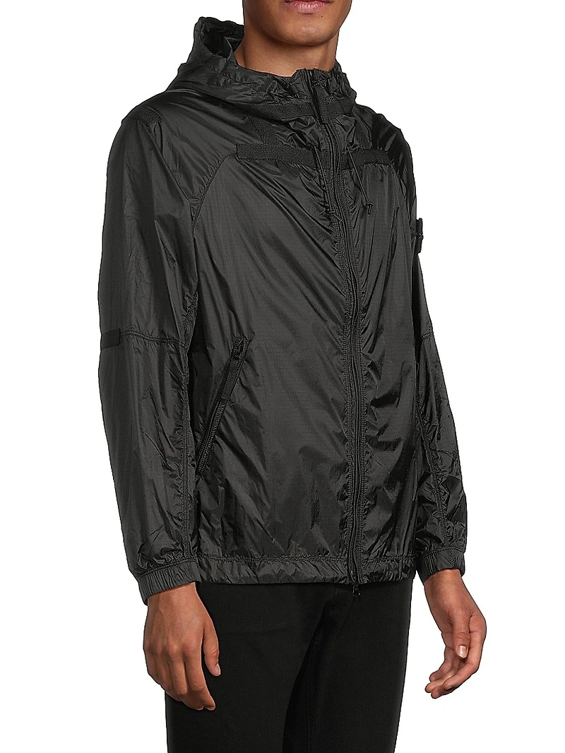 Ripstop Hooded Jacket