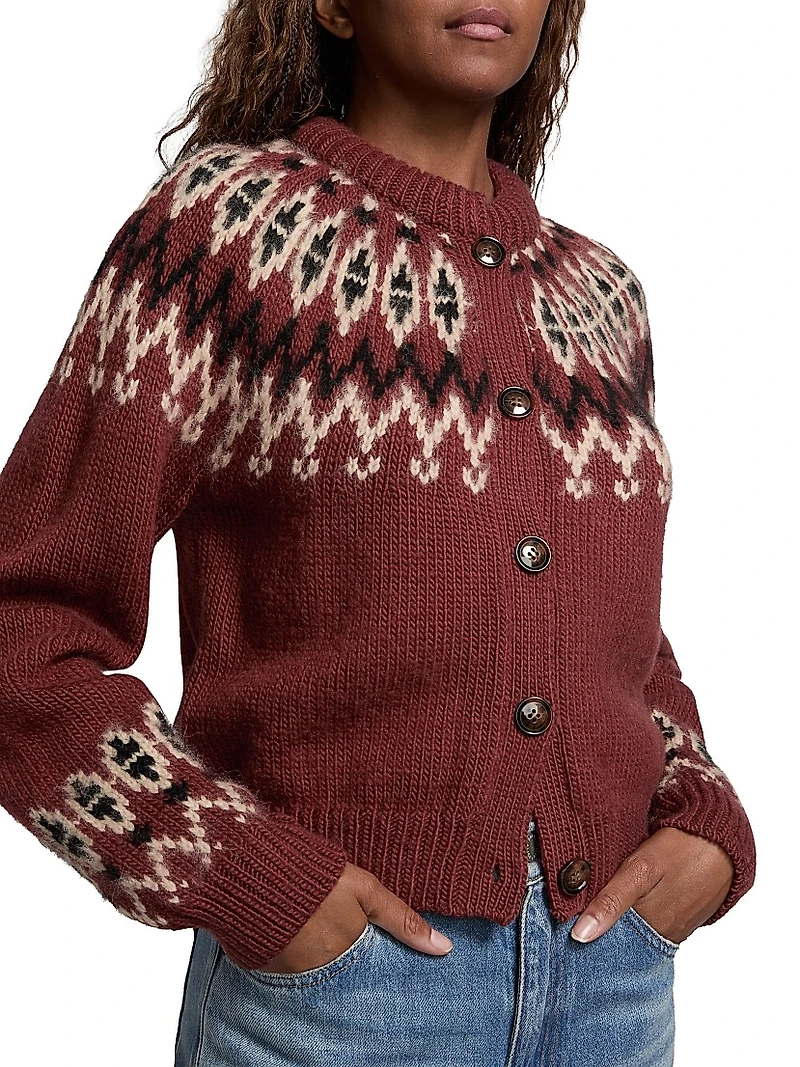 Clarke Wool Cardigan