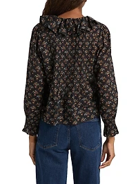 Hardy Floral Cotton Top