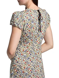 Rhodia Floral Cotton Midi-Dress