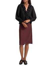 Hardy Ruffled Cotton Top