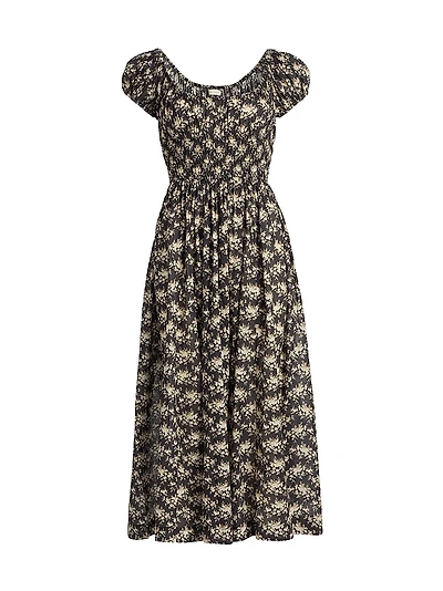 Quinley Floral Midi-Dress