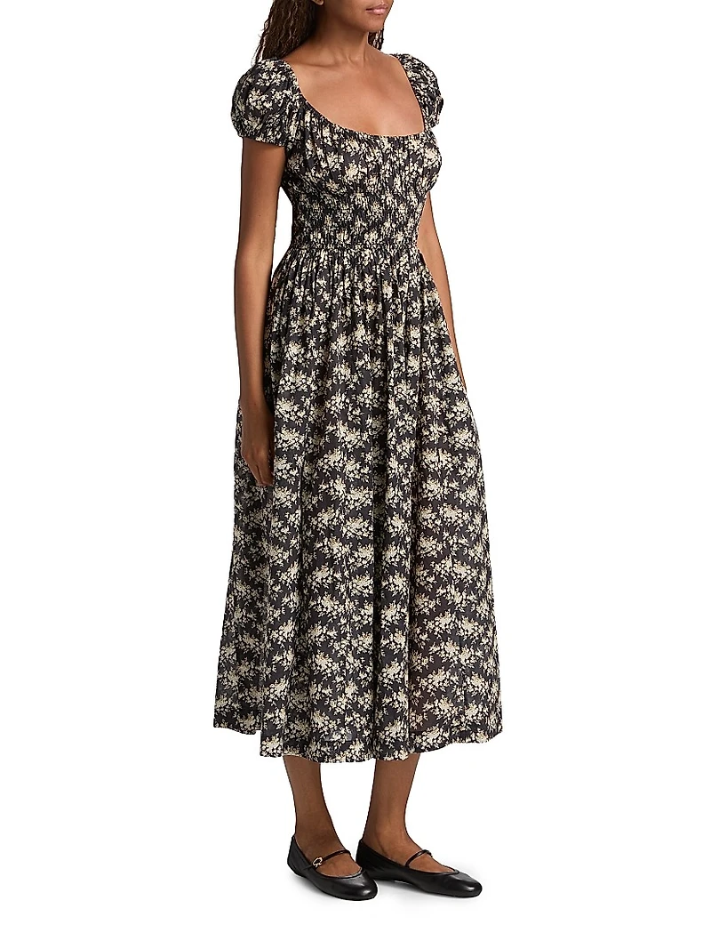 Quinley Floral Midi-Dress