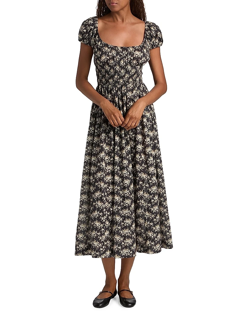 Quinley Floral Midi-Dress