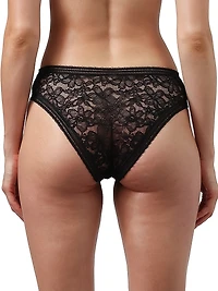 Graphic Lace Hipster Brief