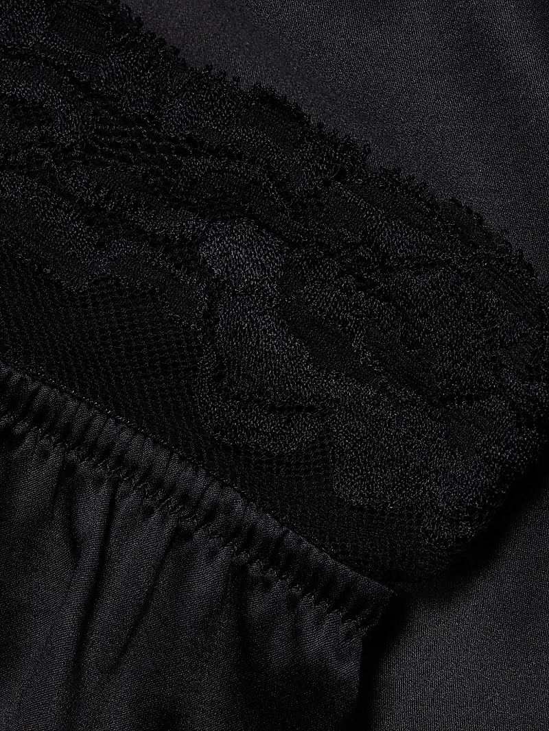 Brief Silk-Blend Slip Panty