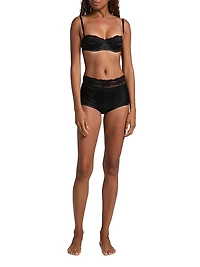 Brief Silk-Blend Slip Panty