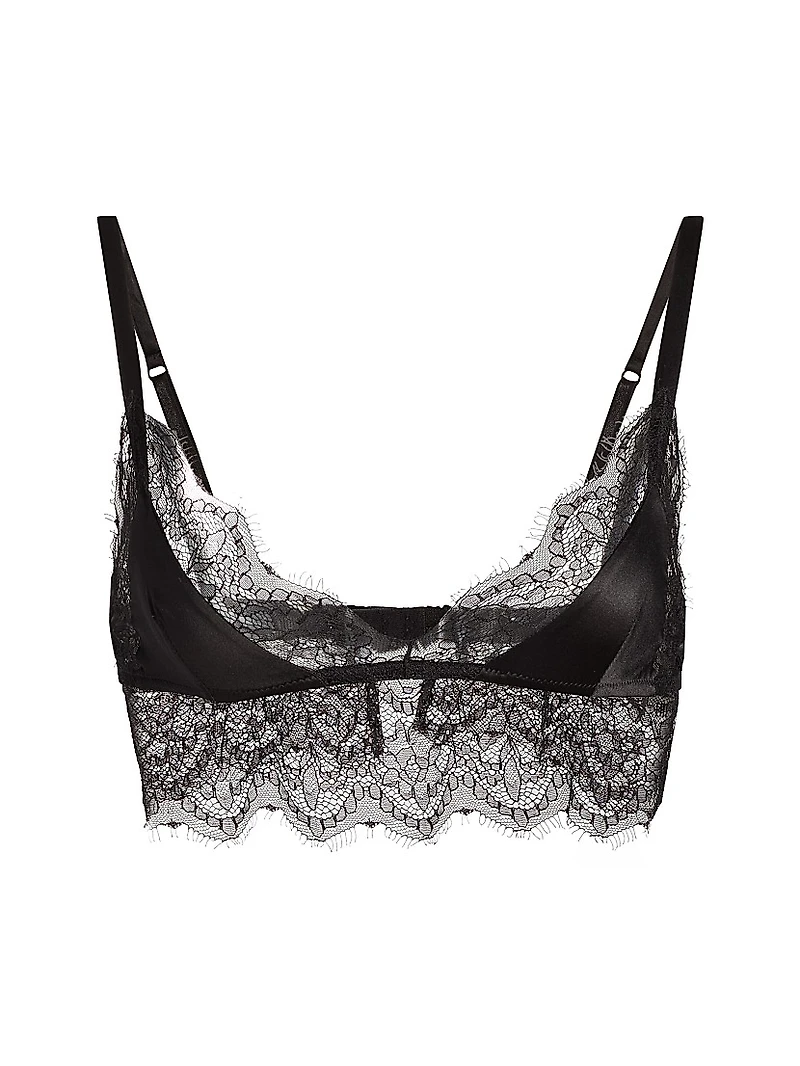Satin & Lace Bralette