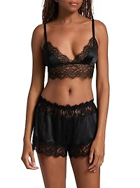 Satin & Lace Bralette