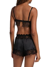 Satin & Lace Bralette