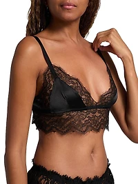 Satin & Lace Bralette