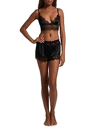 Satin & Lace Bralette